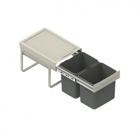 Sortownik na odpady 2 x 15L