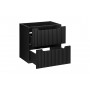 Nova Black D2 82-60-2S Szafka z dwiema szufladami pod umywalkę 60cm
