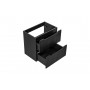 Nova Black D2 82-60-2S Szafka z dwiema szufladami pod umywalkę 60cm
