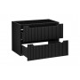 Nova Black D2 82-80-2S Szafka z dwiema szufladami pod umywalkę 80cm
