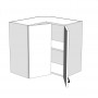 Kam Mono P4 WRP60/61 Szafka narożna wisząca dwudrzwiowa 60cm x 60cm