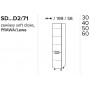 Kam Mono P4SD30D2/71 Szafka gospodarcza wysoka 30cm