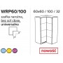 Kam Mono P4 WRP 60/100 Szafka narożna wisząca dwudrzwiowa 60cm x 60cm