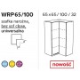 Kam Mono P4 WRP 65/100 Szafka narożna wisząca dwudrzwiowa 65cm x 65cm