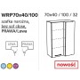 Kam Mono P4 WRP 70 x 40/100 Szafka górna - narożna dwudrzwiowa 70cm x 40cm