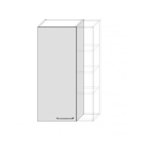 Kam Mono P4 W41-59.1/100_SPEC Szafka wisząca pod wymiar od 41cm do 39cm