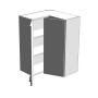 Kam Mono P4 WRP 65/90 Szafka narożna wisząca dwudrzwiowa 65cm x 65cm