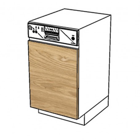 Vella FZ 45A - Front do zabudowy zmywarki o szerokości 45cm / Wymiar: 570mm x 446mm / Strefa dobrych cen