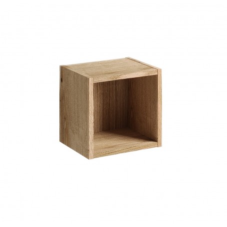 NOVA OAK A 83-27 - Regał Górny Qubik w kolorze Dąb Coast Evoke