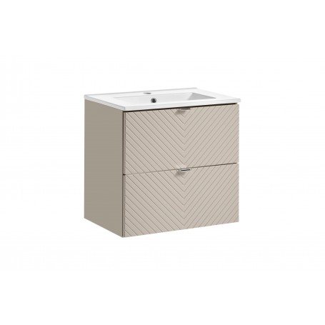 Viva Cashmere Zestaw - Szafka łazienkowa z umywalką Dance 60cm