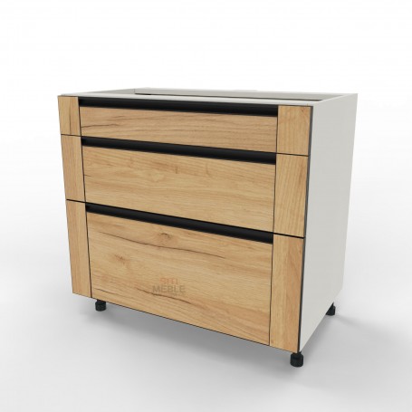 KamMono OS2 - DSS85/3 - Szafka z trzema szufladami Starmotion 85cm