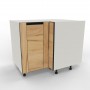 KamMono OS2 - DRP100x70 PRAWA - Szafka narożna 100cm x 70cm