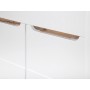 BALI WHITE 820 Szafka z umywalką 2D - 60cm|SET-BW LAVA 60CM