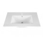 BALI WHITE 820 Szafka z umywalką 2D - 60cm|SET-BW LAVA 60CM