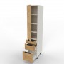 KamMono OS2 - SD40SS3 - Szafka wysoka - Słupek z trzema szufladami 40cm