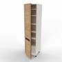 KamMono OS2 - SD60D2/71 - Szafka wysoka - Słupek z półkami 60cm