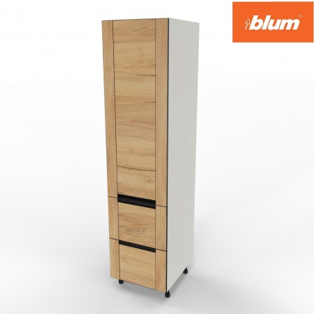 KamMono OS2 - SD50ST2/71 - Szafka wysoka - Słupek z szufladami Blum 50cm