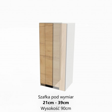 KamMono OS2 - W21-39.1/71_SPEC - Szafka wisząca pod wymiar od 21cm do 39cm