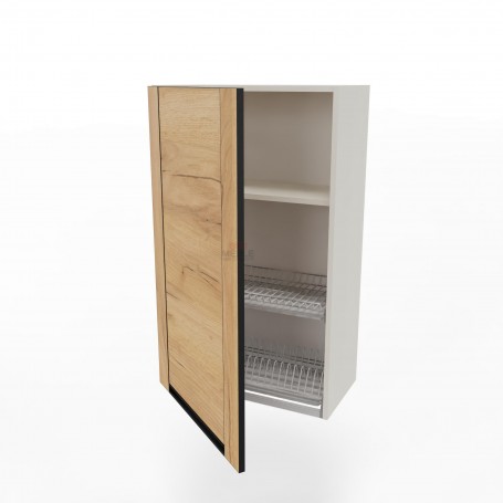 KamMono OS2 - WS60.1/100 - Szafka jednodrzwiowa z ociekarką do naczyń 60cm