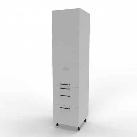 Kam Mono P4 SD50SS3/71 Szafka wysoka z trzema szufladami o szerokości 50cm