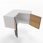 Kam Mono K2 WRP65/35 Szafka wisząca narożna niska 65cm x 65cm