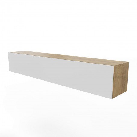 BRIKS WG 180 Połysk / Mat - Szafka wisząca 180cm x 30cm - Meble modułowe Layman