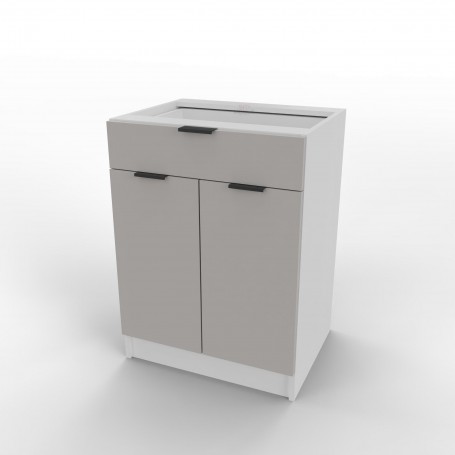 EcoModel PRO DS 6/1 Szafka kuchenna dwudrzwiowa z szufladą 60cm