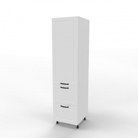 Kam Mono F - SD50SS2/61 Słupek z dwiema szufladami - Szafka gospodarcza z półkami 50cm