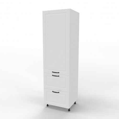 Kam Mono F - SD60SS2/71 Słupek z dwiema szufladami - Szafka gospodarcza z półkami 60cm