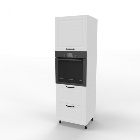 Kam Mono F - SDP60SS2/61 Słupek do zabudowy piekarnika z dwiema szufladami 60cm