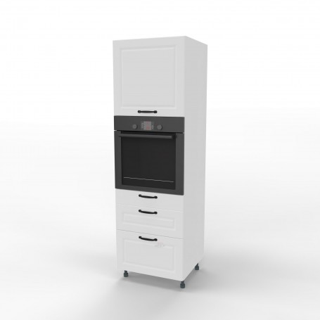 Kam Mono F - SDP60SS3/61 Słupek do zabudowy piekarnika z trzema szufladami 60cm