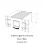 Kam Mono F WO31-65/29N_SPEC Nadstawka głęboka pod wymiar od 31cm do 65cm