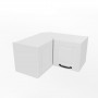 Kam Mono F WRP65/35 Szafka narożna wisząca dwudrzwiowa 65cm x 65cm