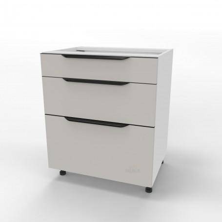 Kam Mono KC 4 DSS65/3 Szafka z trzema szufladami SlimBox 65cm