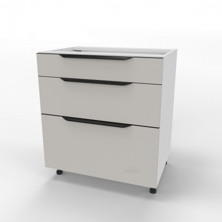 Kam Mono KC 4 DSS70/3 Szafka z trzema szufladami SlimBox 70cm