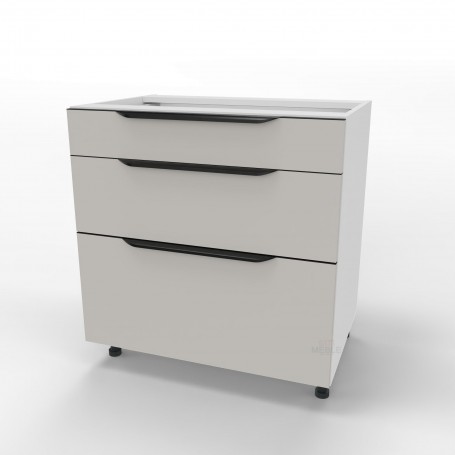 Kam Mono KC 4 DSS75/3 Szafka z trzema szufladami SlimBox 75cm