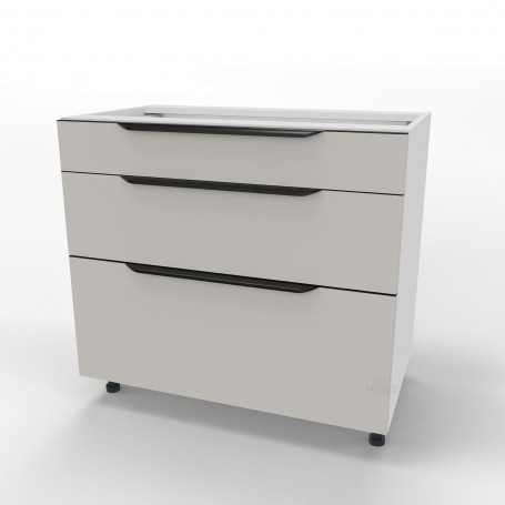 Kam Mono KC 4 DSS85/3 Szafka z trzema szufladami SlimBox 85cm