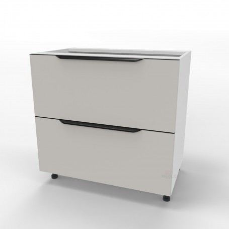 Kam Mono KC 4 DSS80/2PŁ Szafka z szufladami do zabudowy płyty grzewczej 80cm