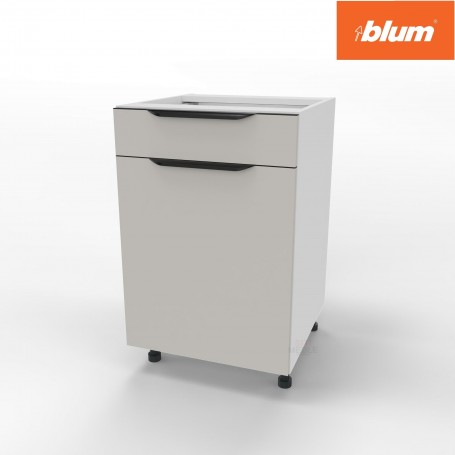 Kam Mono KC 4 BDST50.1/1 - Szafka jednodrzwiowa z szufladą Blum 50cm