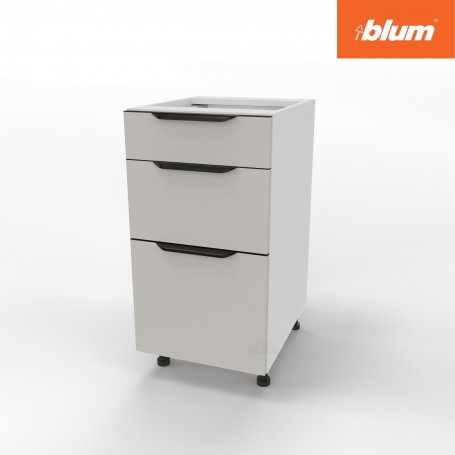 Kam Mono KC 4 BDST40/3 Szafka z trzema szufladami Blum 40cm BLUM