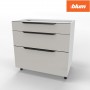 Kam Mono KC 4 BDST80/3 Szafka z trzema szufladami Blum 80cm