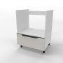 Kam Mono KC 4 BDPKST60 Szafka do zabudowy piekarnika kompaktowego z szufladą Blum 60cm