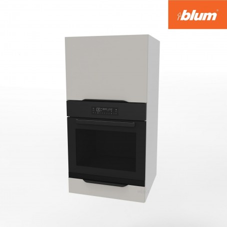 Kam Mono KC 4 NWPD60.1ST/61BLUM Słupek do zabudowy piekarnika nad zmywarką 60cm