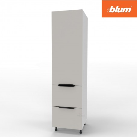 Kam Mono KC 4 SD50ST2/61 Słupek gospodarczy z szufladami BLUM 50cm