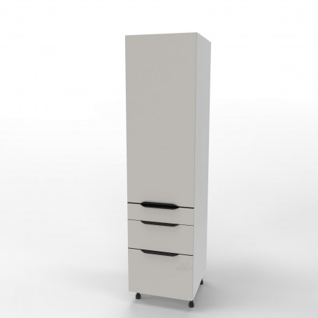 Kam Mono KC 4 SD50SS3/61 Słupek gospodarczy z trzema szufladami 50cm