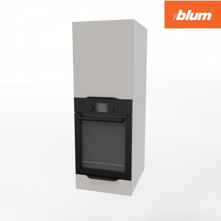 Kam Mono KC 4 NWPD45.1ST/71 Słupek do zabudowy piekarnika nad zmywarką 45cm - Szuflada Blum