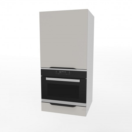 Kam Mono KC 4 NWPKD60.1SS/71 Słupek do zabudowy piekarnika kompaktowego nad zmywarką 60cm