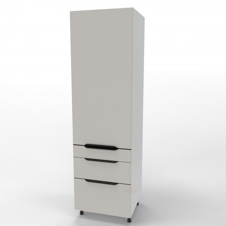 Kam Mono KC 4 SD60SS3/71 Słupek gospodarczy z trzema szufladami 60cm