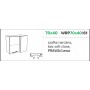Kam Mono KC 4 WRP70x40/61 Szafka wisząca narożna 70cm x 40cm