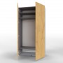 Szafa dwudrzwiowa pod wymiar - Szerokość modułu 120cm - 129cm